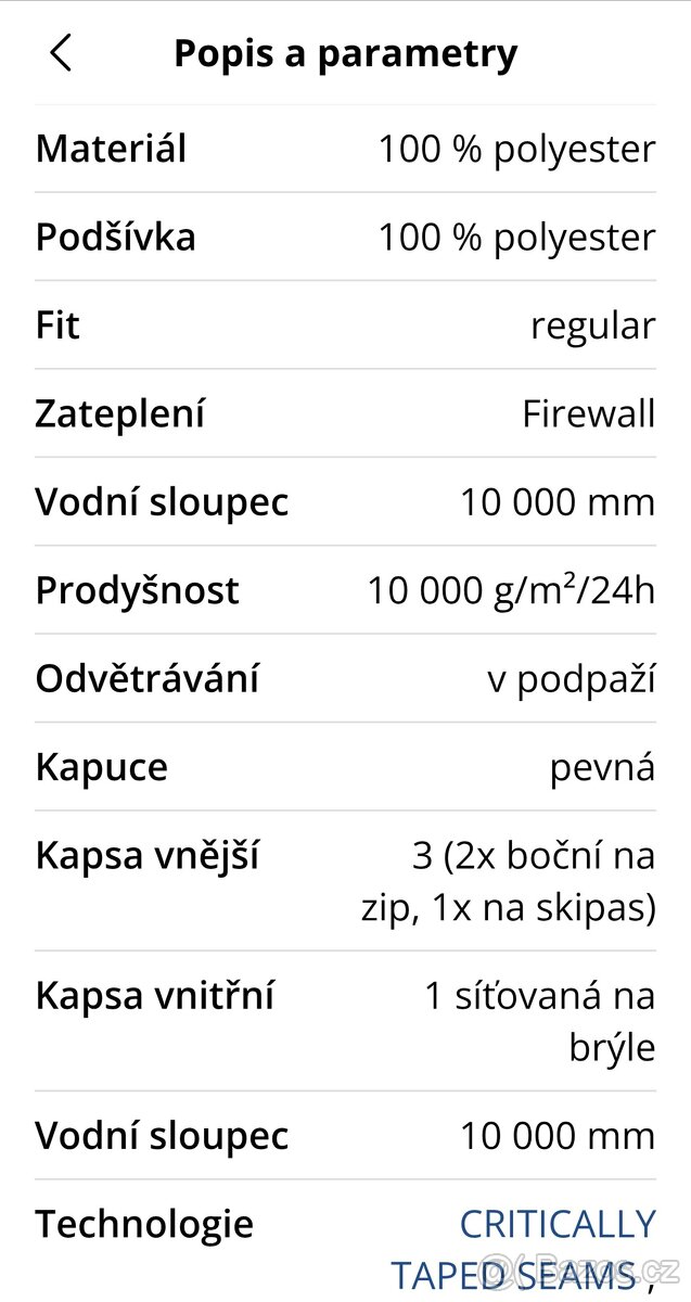 Dámská lyžařská / snowboardová bunda O'Neill vel.S - 8