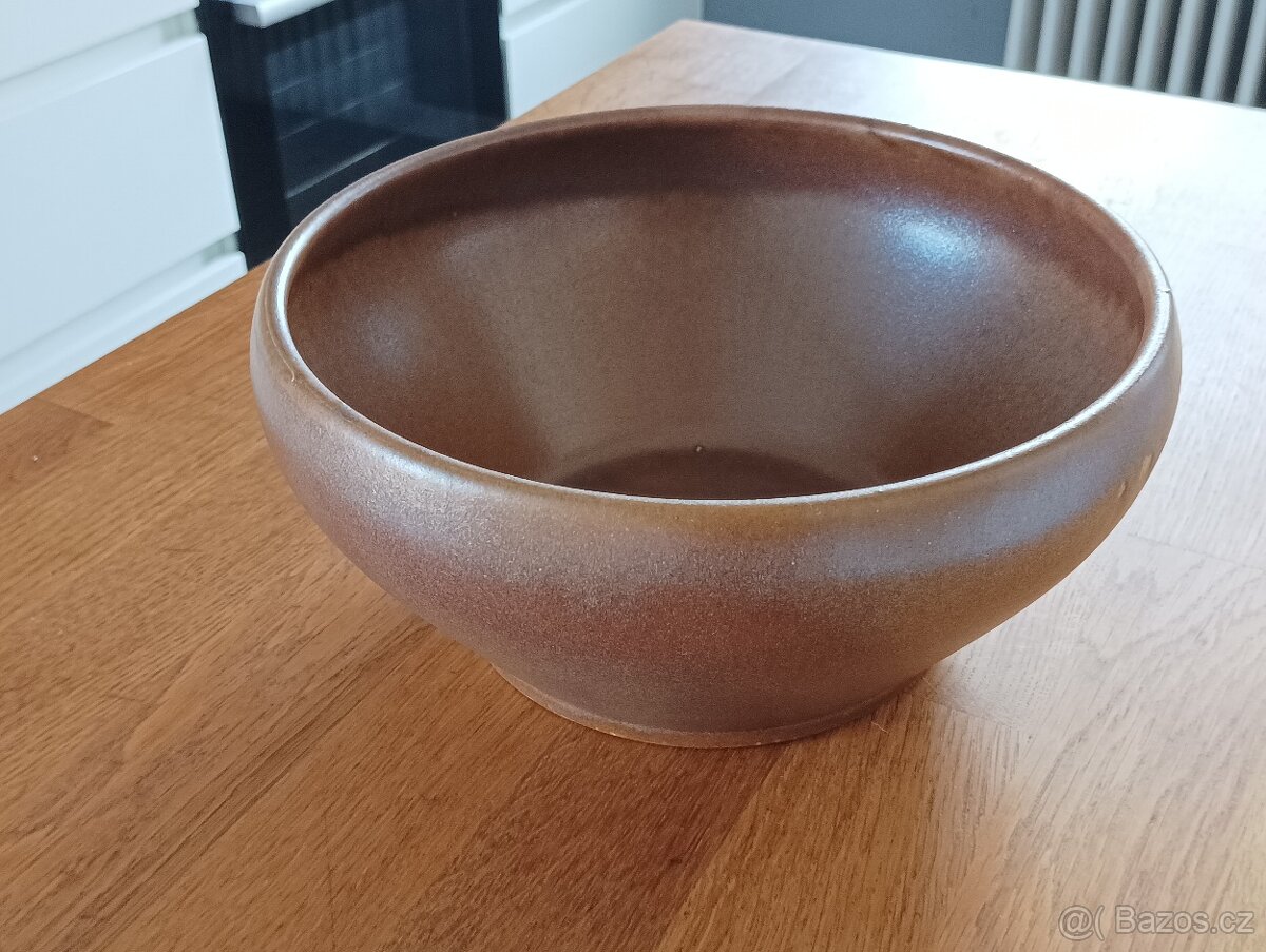 VINTAGE KAMENINOVÁ MÍSA GRÉS & POTIERS DIGOIN - FRANCIE - 8