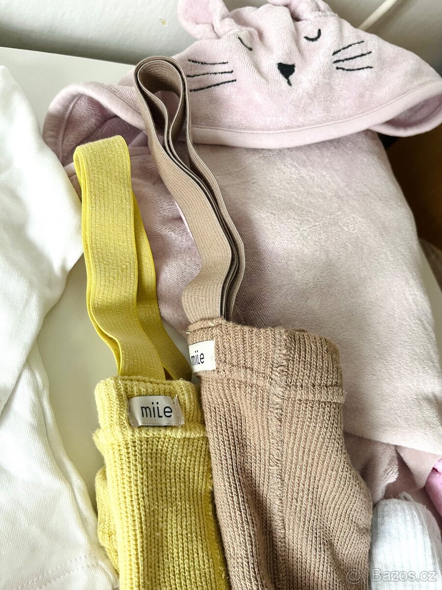 Velký set (30 ks) dívčího oblečení, vel. 56/62/68/74/80 - 8