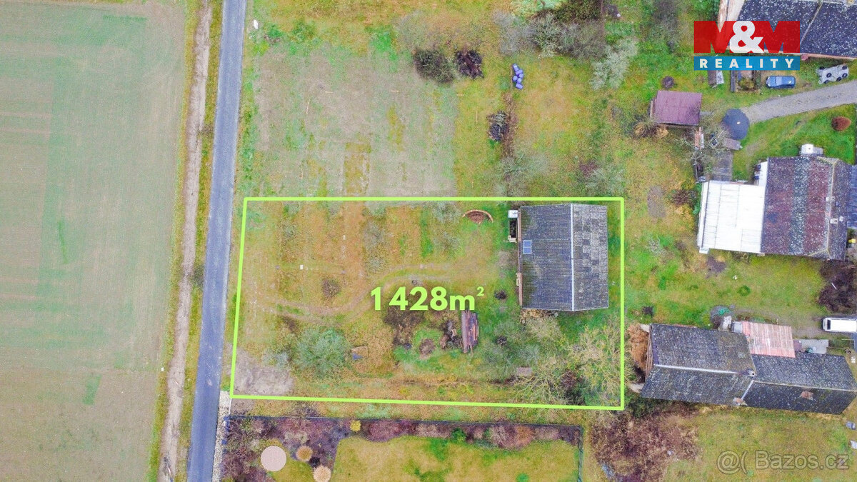 Prodej pozemku k bydlení, 1428 m², Dlouhá Loučka, Plinkout - 8