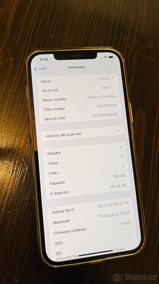 Apple iPhone 12 Pro Max 256GB Gold - 8