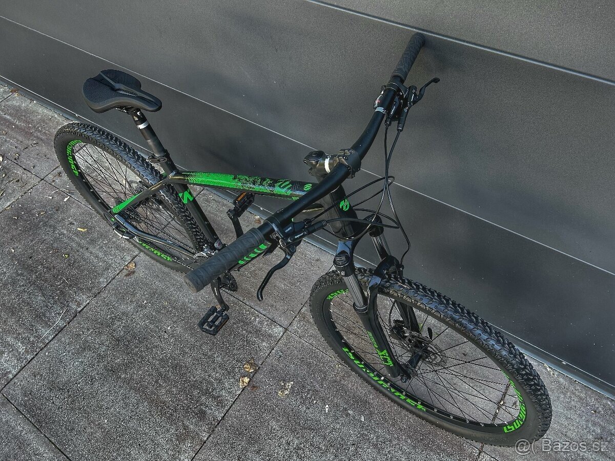 Bicykel Ghost Kato 2.7 green/black / M / 27,5" / - 8