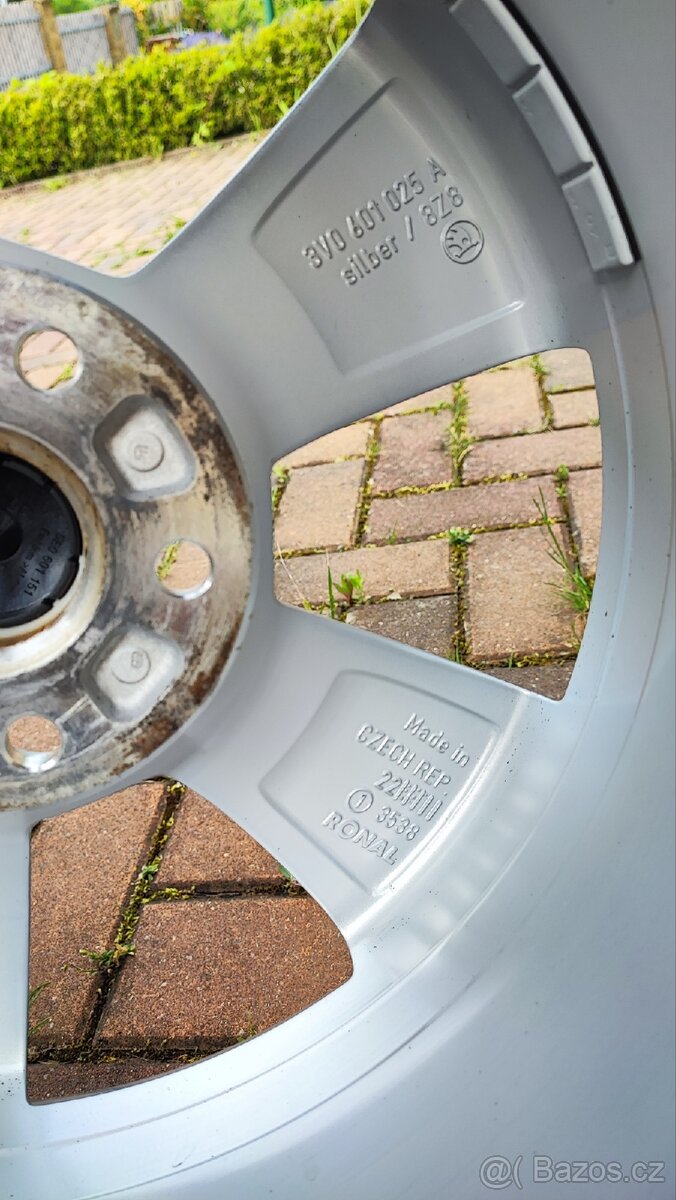 Alu kola Škoda Triton 17 zimní pneu - 8