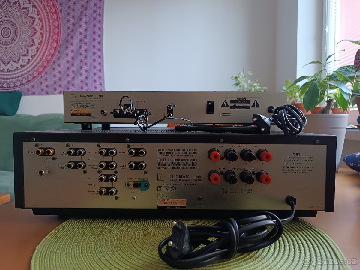zesilovač Luxman L-410 (+ tuner T-240) - 8