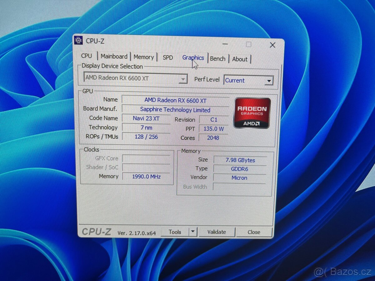 Herní PC – i5-11600KF / RX 6600 XT / 32GB RAM / 500GB SSD - 8