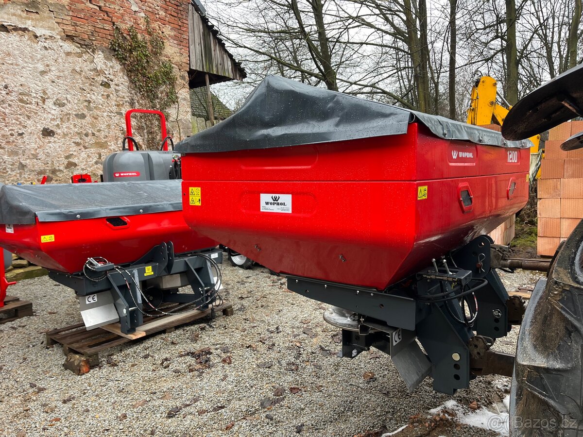 Rozmetadlo hnojiv WOPROL Junior II Plus 1200 - 8
