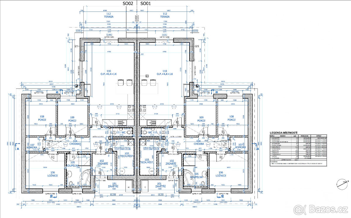 Výstavba RD 4+kk, 121 m2, pozemek 636 m2 - 8