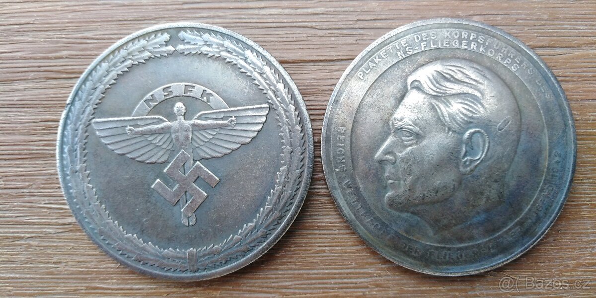 Řády, medaile a mince III ŘÍŠE. Všechny jsou kopie - 8