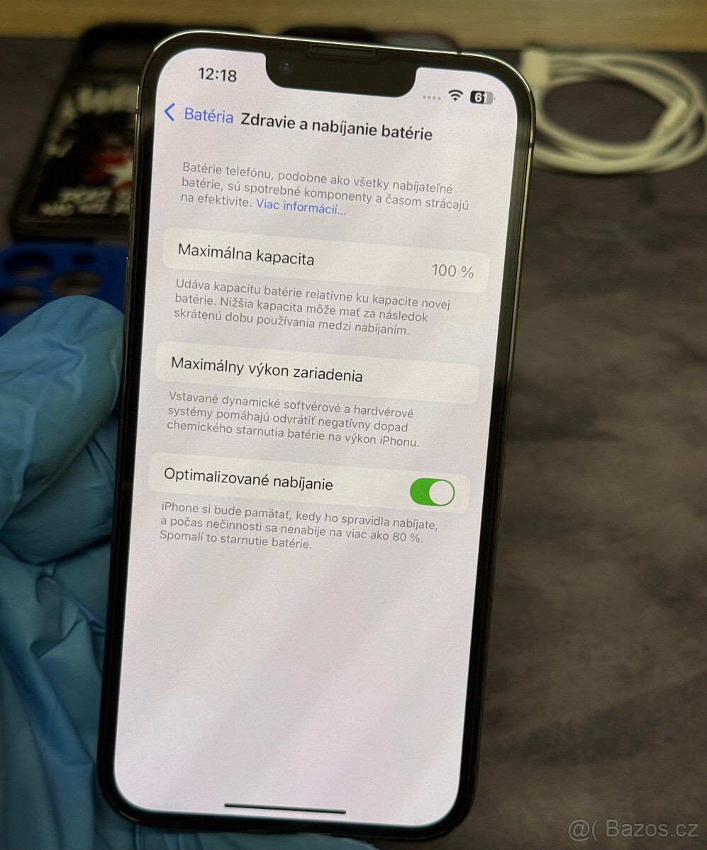 Apple iPhone 13 Pro 128 GB Graphite / nová Apple batéria - 8
