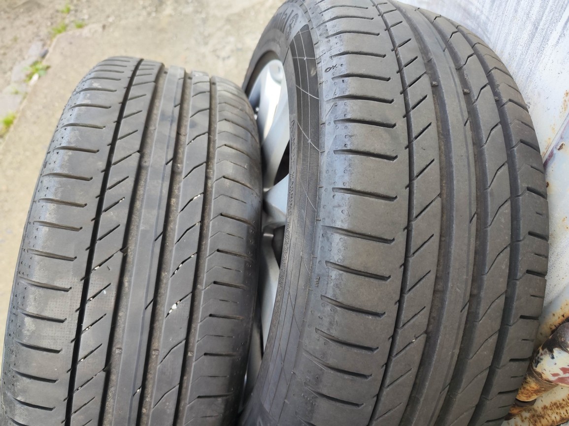 17"letní alu sada 5x114 origo Mazda 6 GH MPS 215/50 Conti - 8