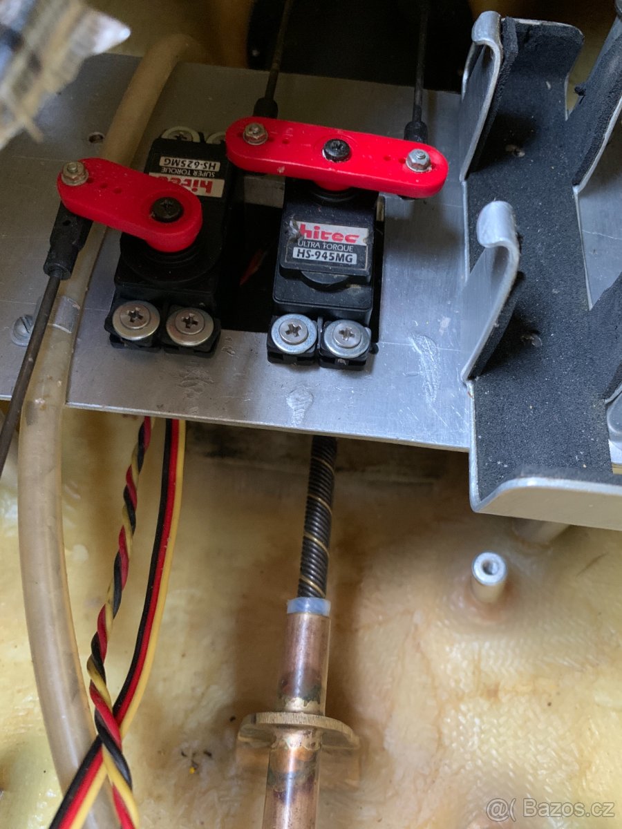 benzinový vodní RC Scooter - 8