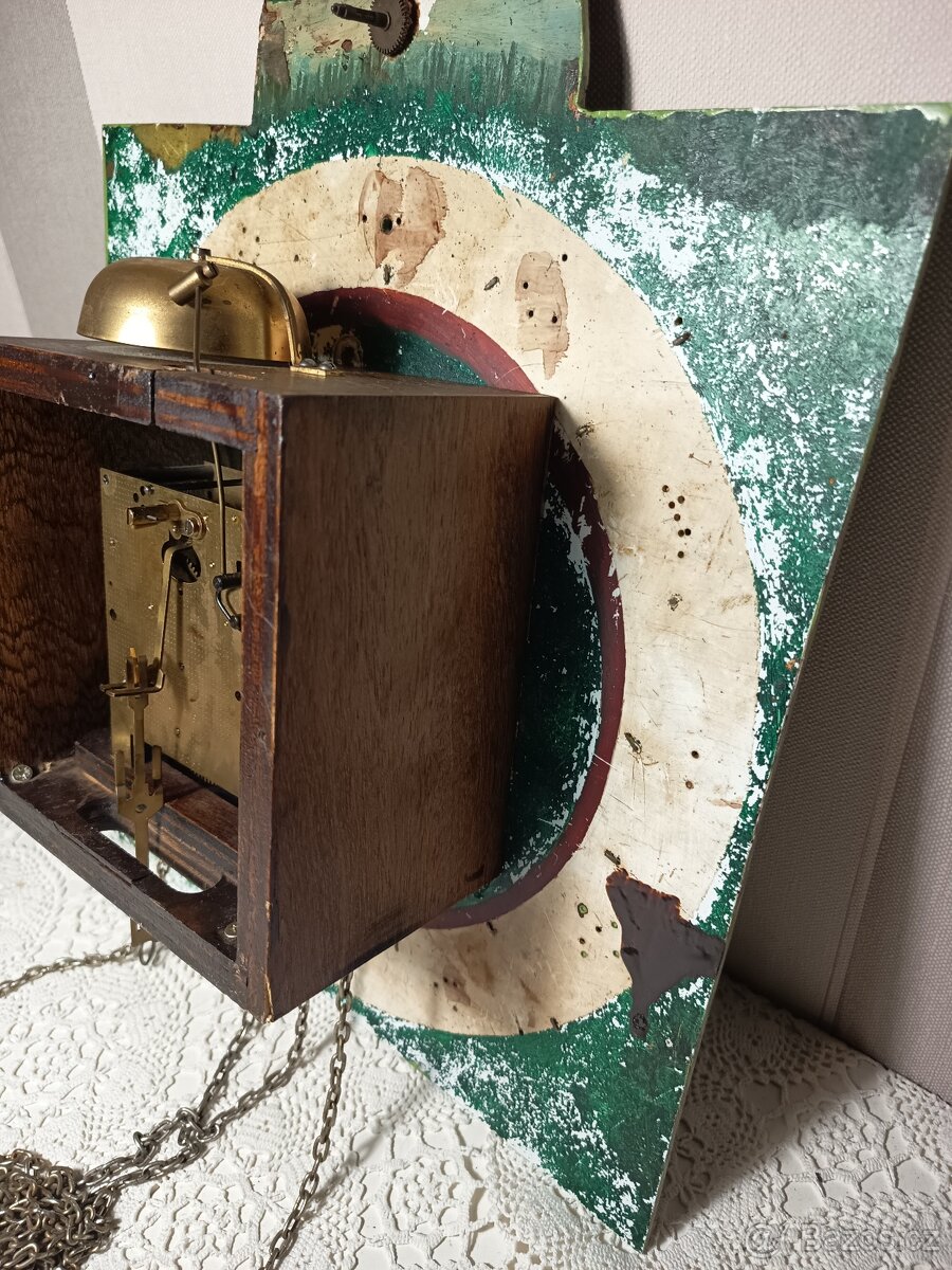 Velké nástěnné kyvadlové hodiny - 8