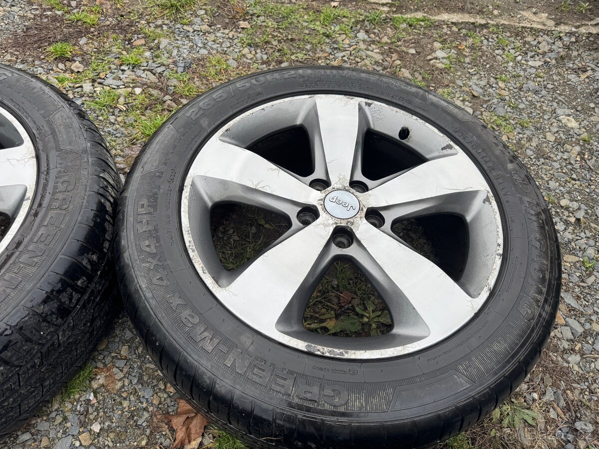 Alu R20 Jeep Grand Cherokee, pneu 265/50/20 - 8