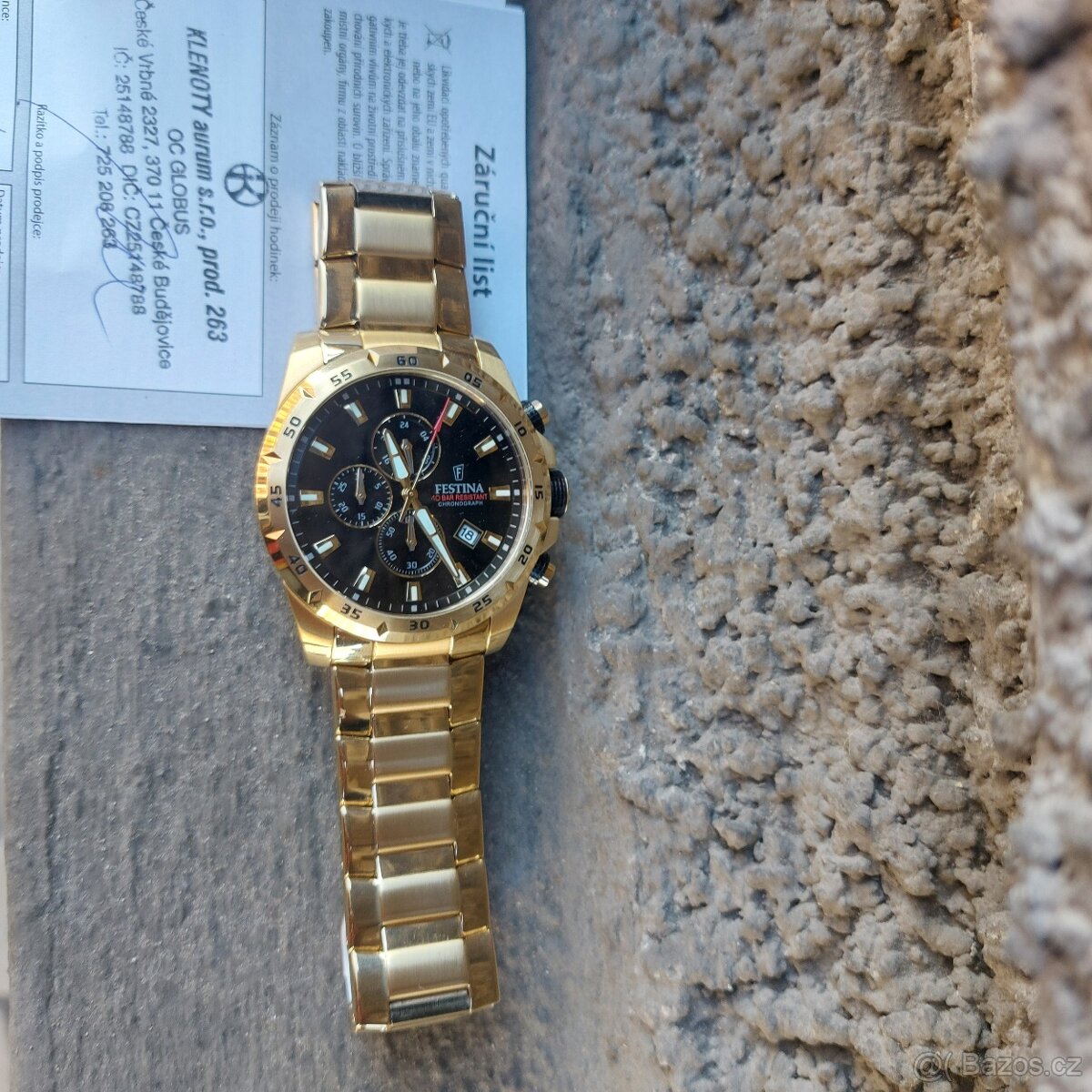 Pánské hodinky Festina, DOKLAD, ZÁRUKA, TOP STAV, krabička - 8