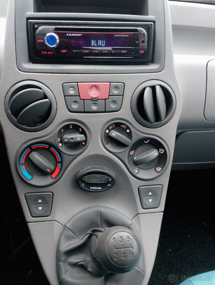FIAT PANDA 1.2, KLIMA, WEBASTO , DOVOZ NĚMECKO - 8