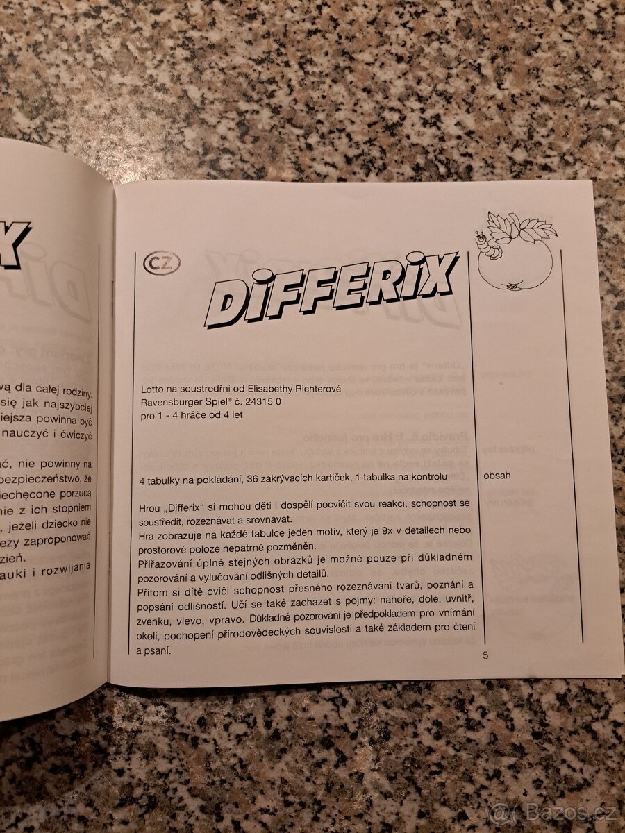 Dětská společenská hra Differix - 8