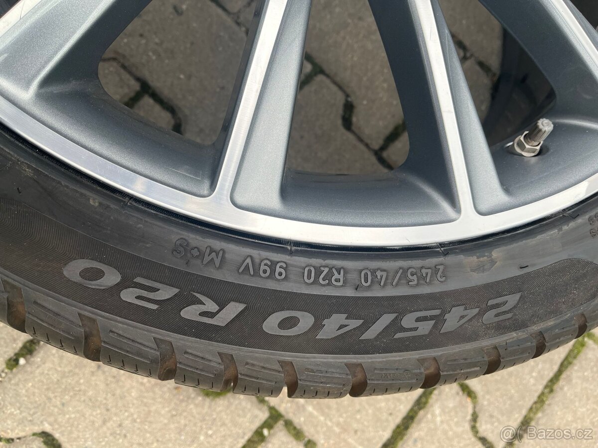 Mercedes S ,AMG 222, kola 20" zimní - 8