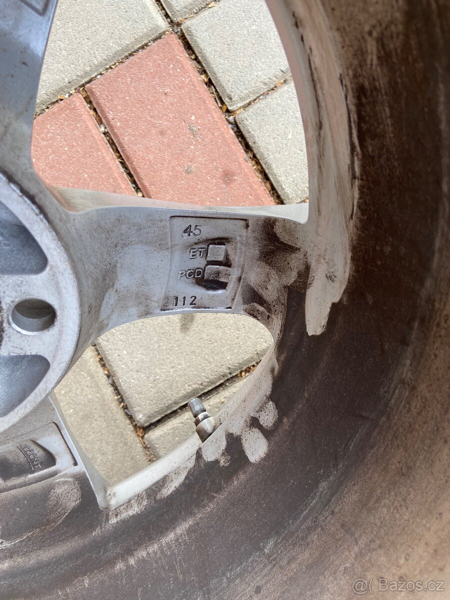 Alu kola DEZENT, 5x112, R16, zimni pneu - 8