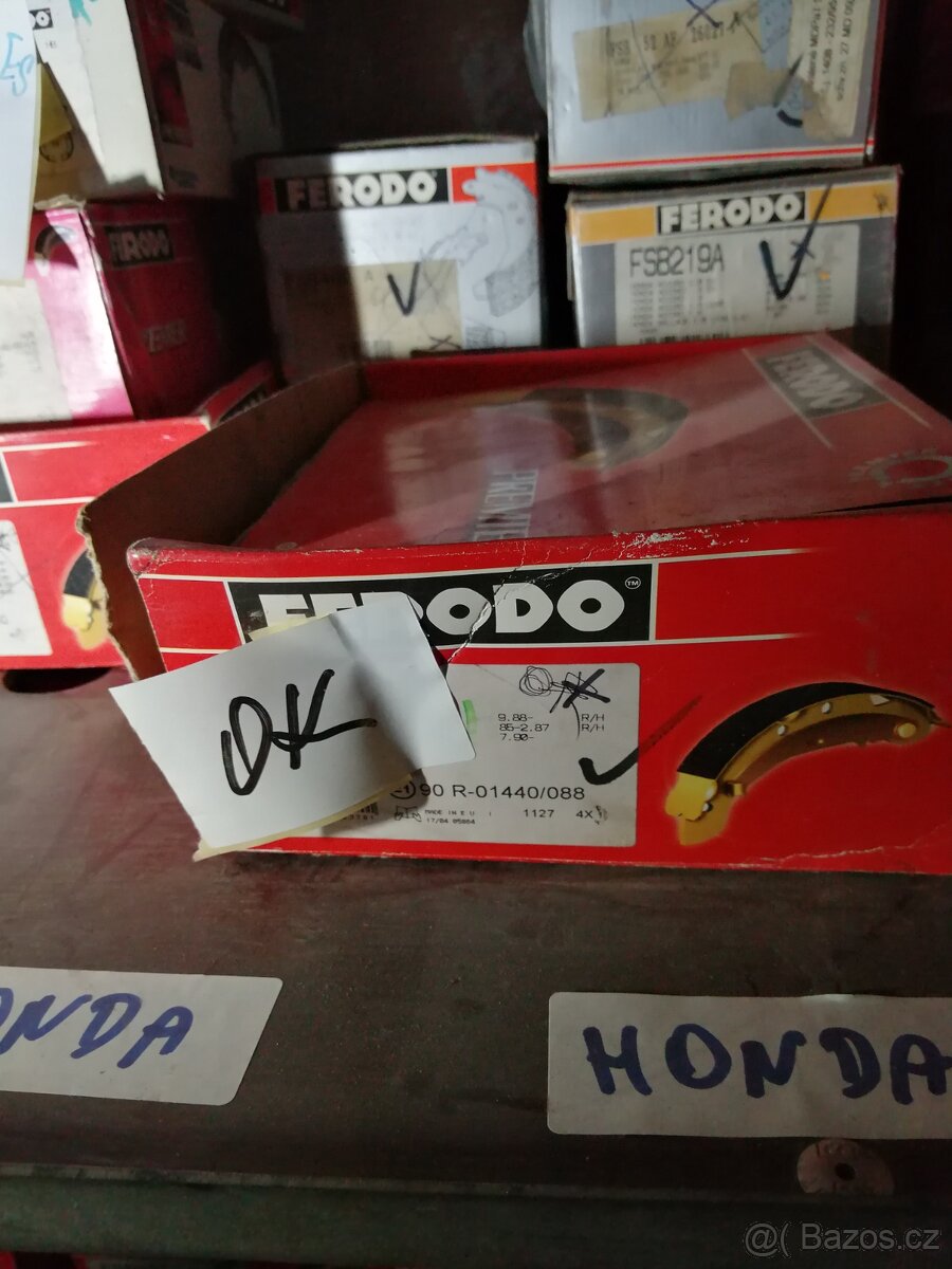 Brzdové obložení čelisti bubnování brda - 8