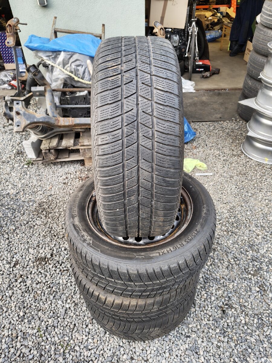 215/55/R16 Barum Polaris 5 + plech - 8