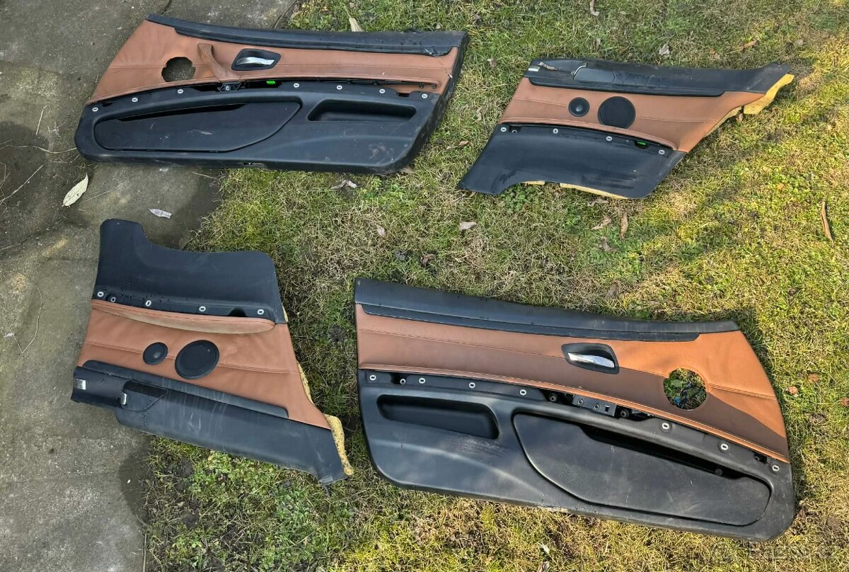 Bmw interiér e92 hnědá kůže - 8