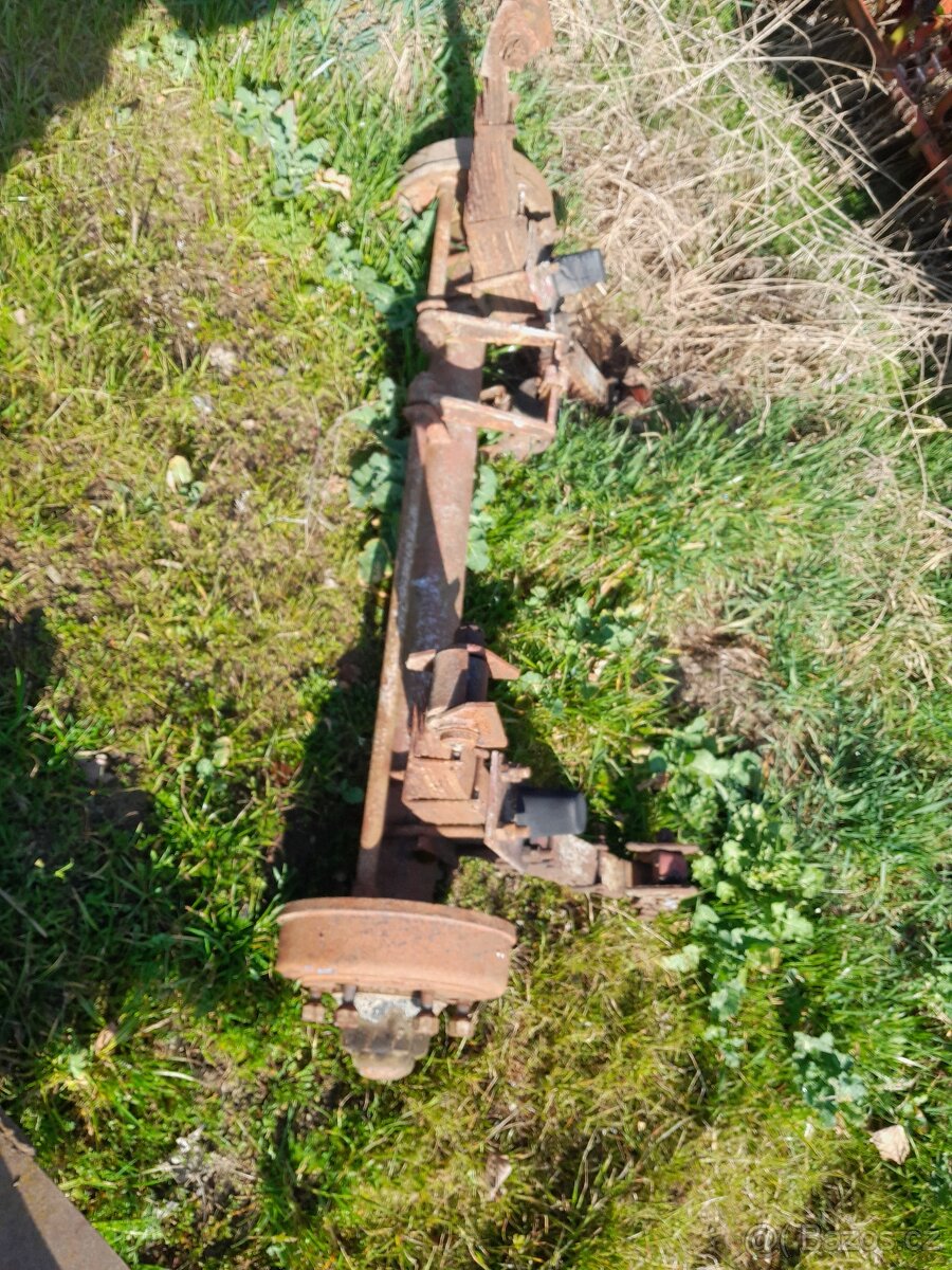 sběrací vůz, V3S, náprava - 8