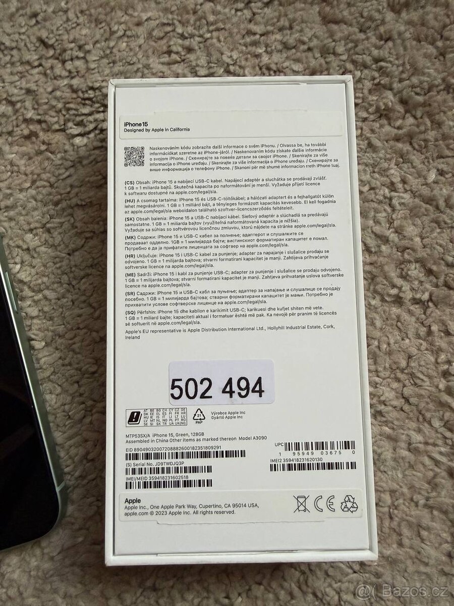Prodám iPhone 15 (128GB) - 8