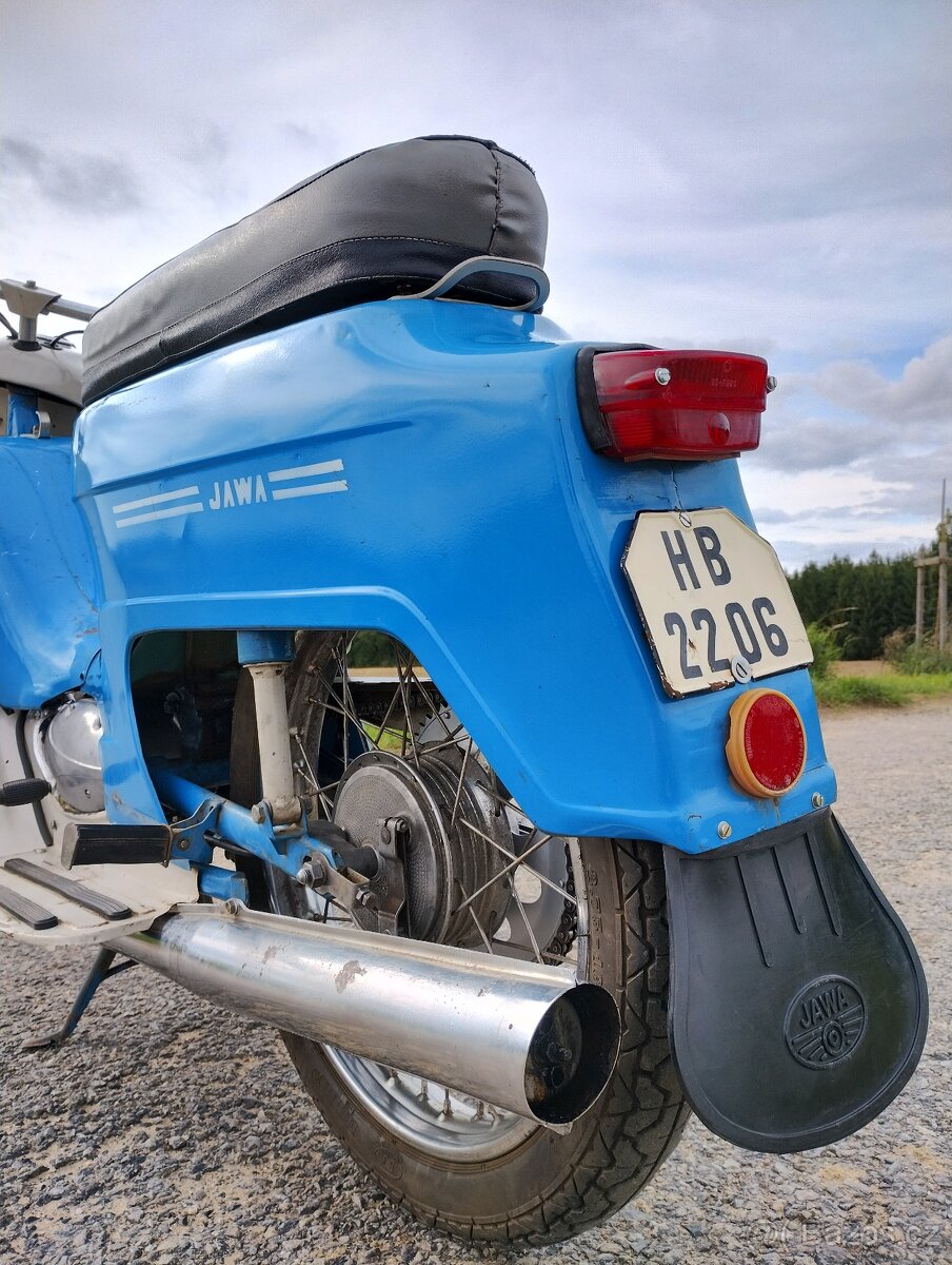 Prodám výborně zachovalou jawu 50 typ 20 rok 1980 - 8