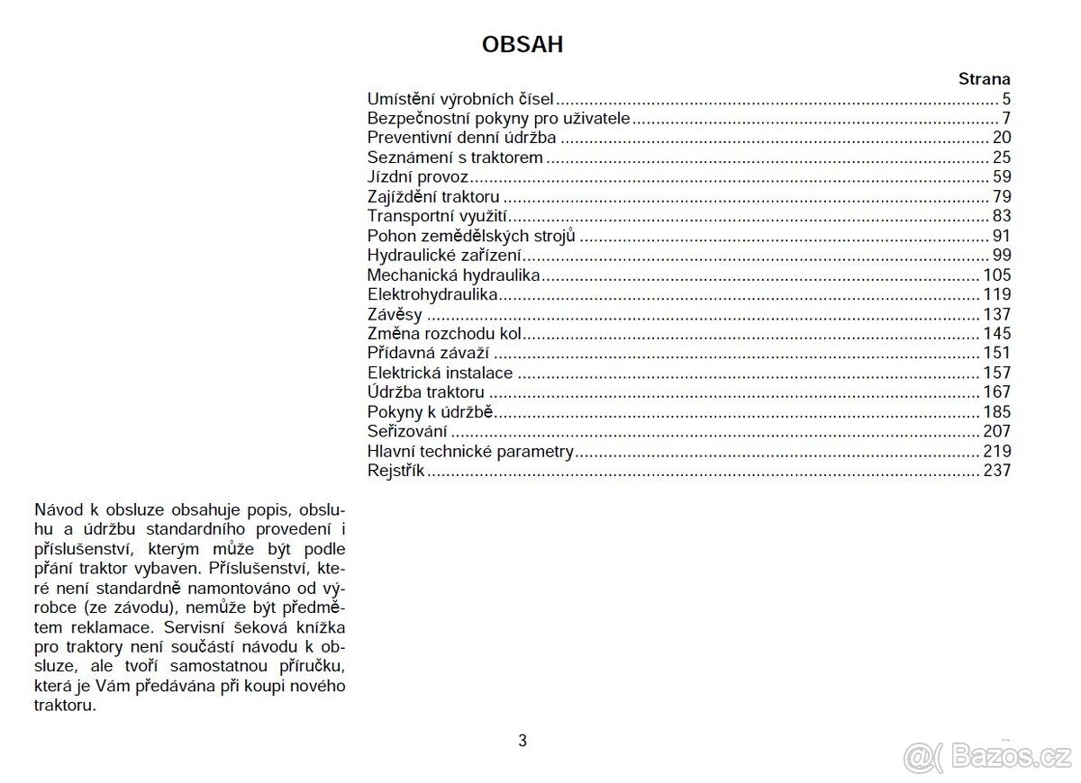 NÁVOD K OBSLUZE ZETOR PROXIMA PLUS A POWER - 8