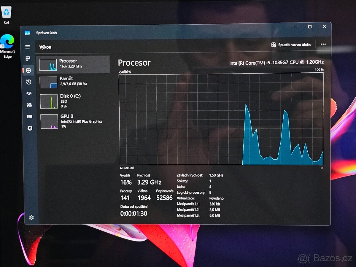 Microsoft Surface Laptop 3 (15", stříbrný) - 8