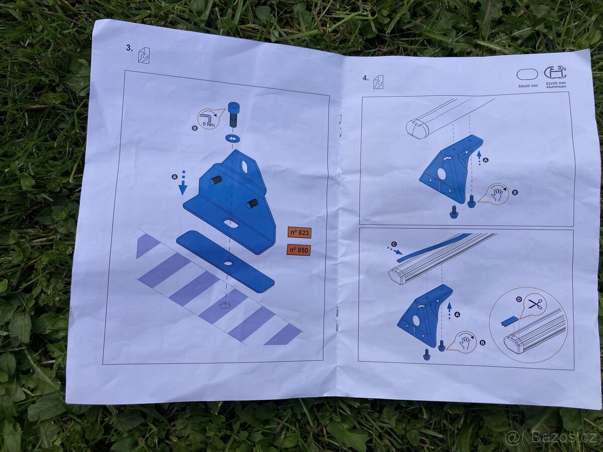 Střešní nosič Citroën Berlingo - 8