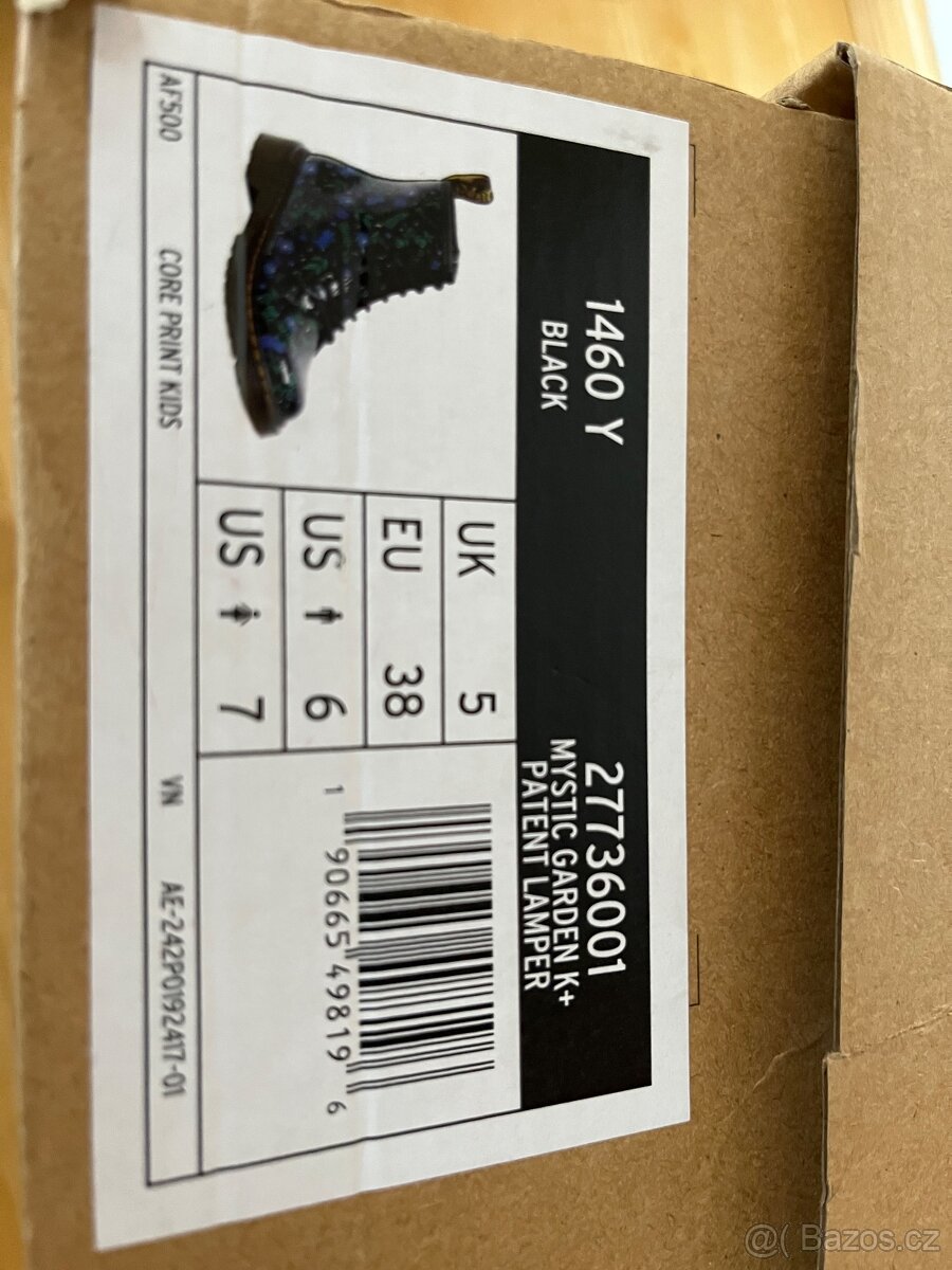 dívčí boty Dr. Martens - Mystic Floral - 8