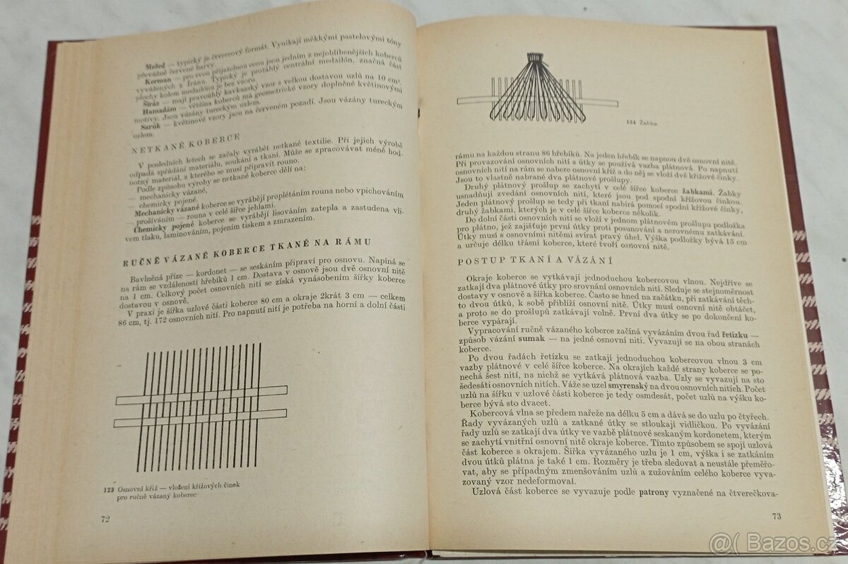 Kniha Ruční tkaní - 8