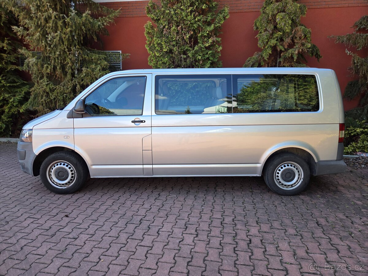 T5 Transporter 2.0TDI 103kW,LONG,klima,tažné,rozvody - 8