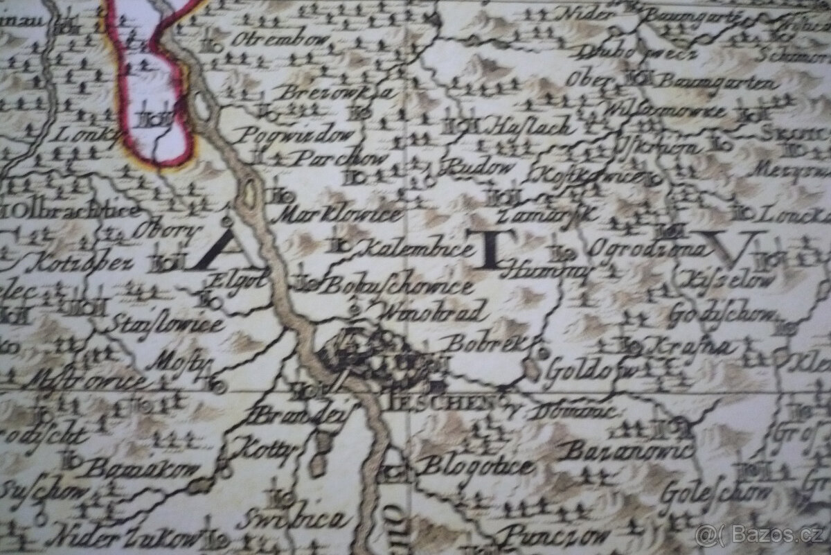 Mapa Těšínské knížectví - 8