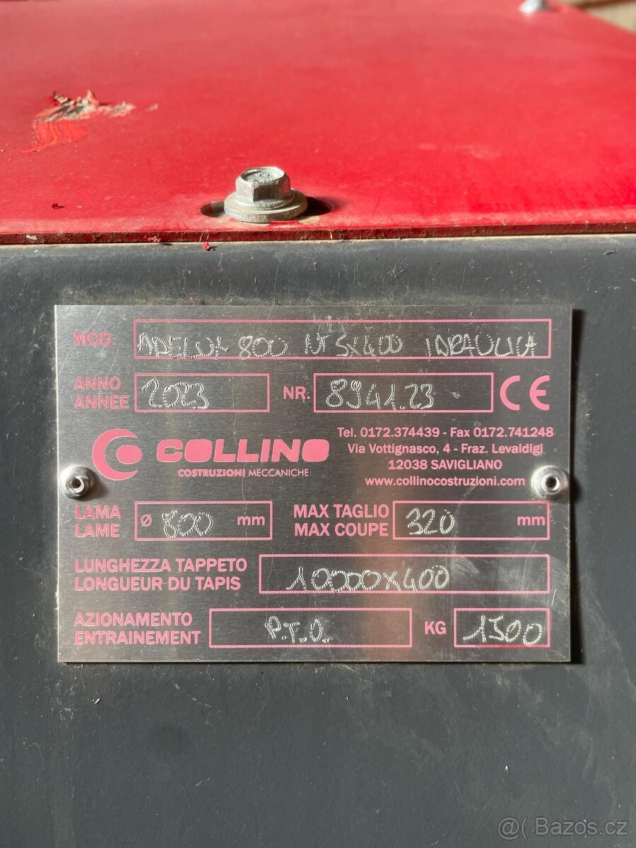 Štípací automat Collino Adelux 800 (32cm/15tun) - 8