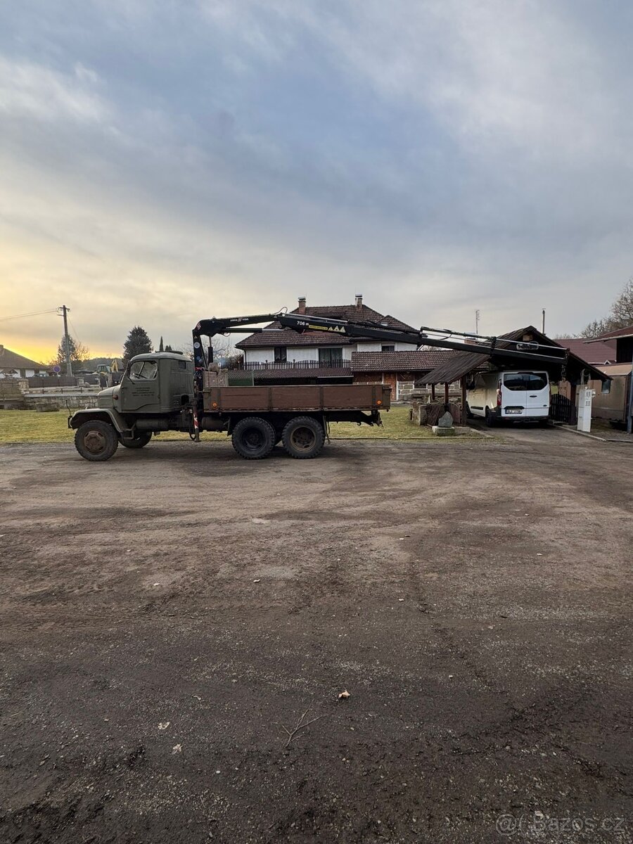 Praga V3S M2 s hydraulickou rukou AMCO VEBA V706-3S - 8