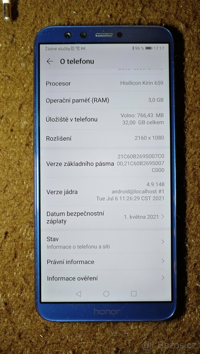 Honor 9 Lite modrý - 8
