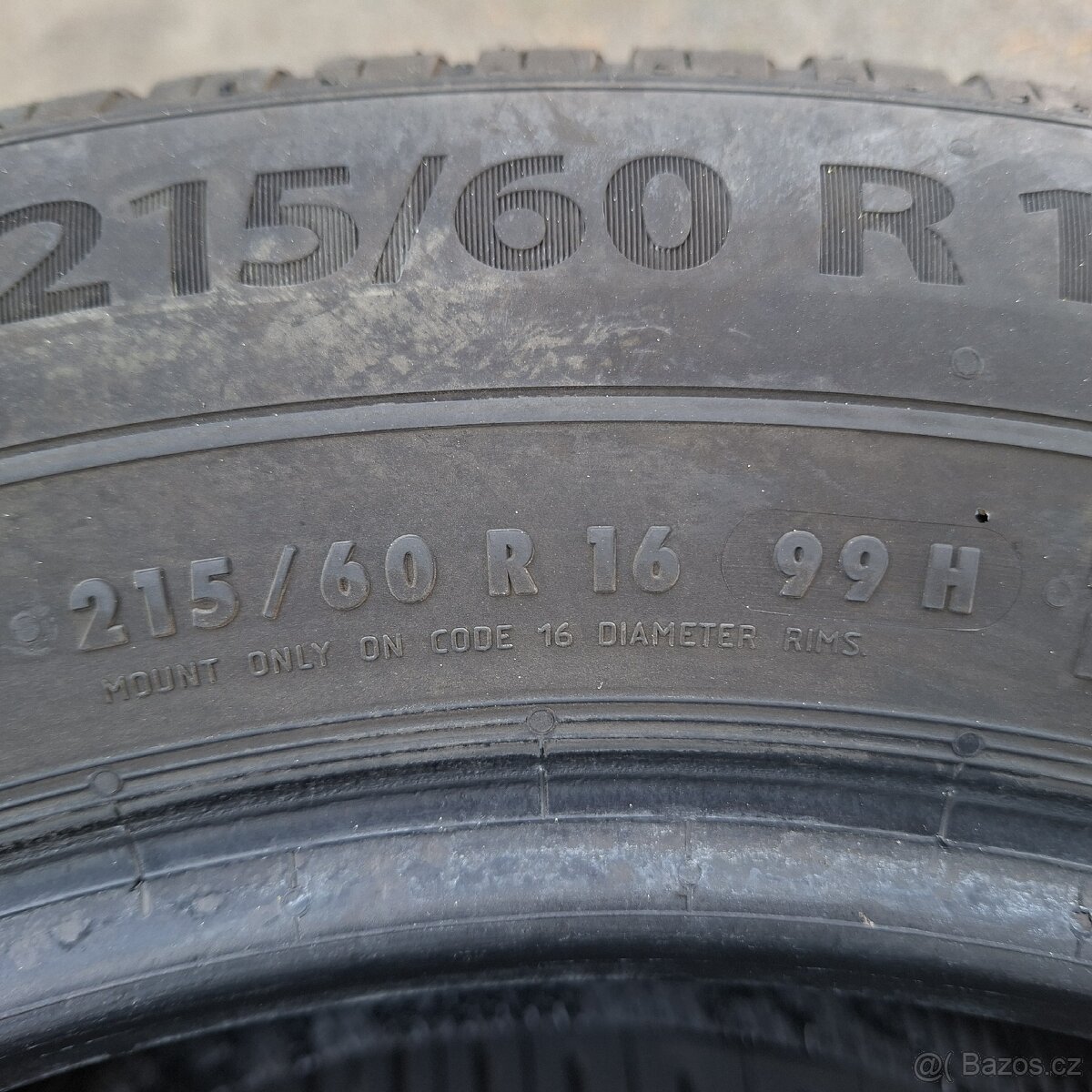 Letní pneu 215/60/16 - 8