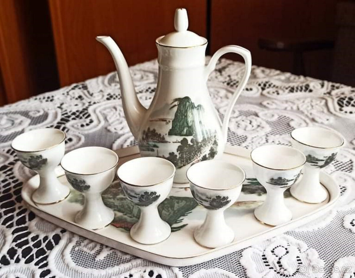 Prodám staré skleněné,keramické doplňky - 8