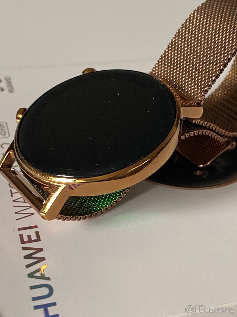 Dámské Smart hodinky Huawei Watch GT2 Refined gold - 8