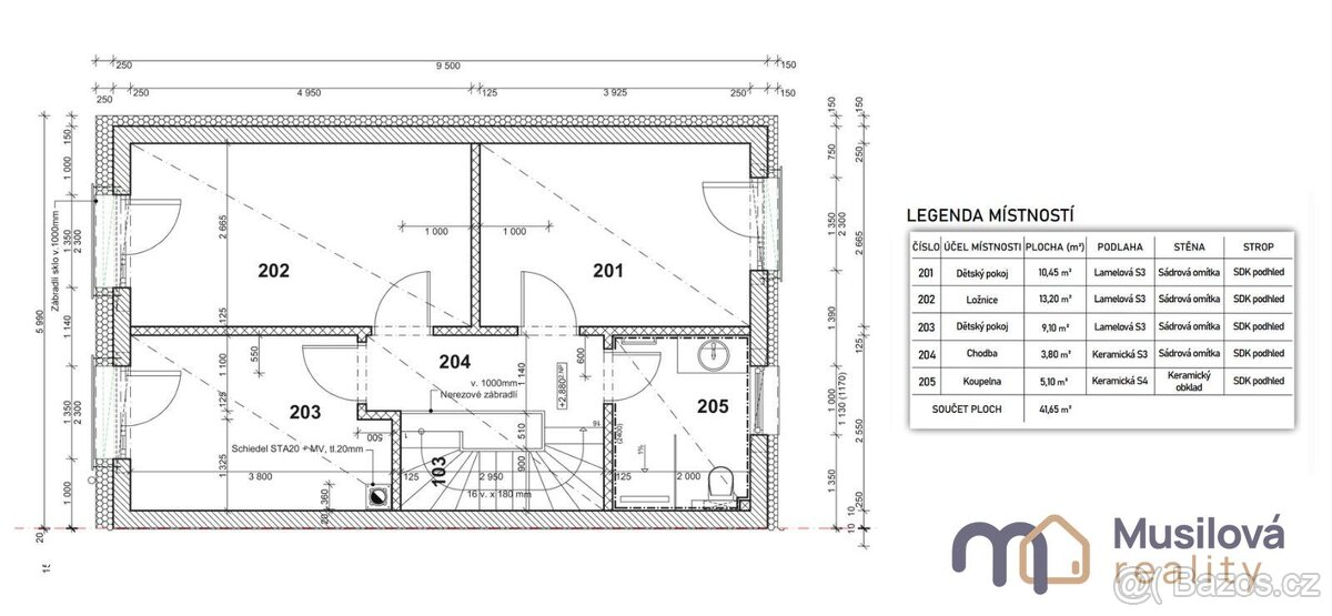 Prodej rodinného domu 91 m2, pozemek 350 m2 - 8
