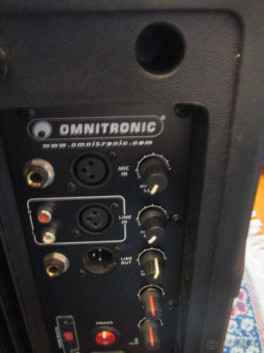 2x OMNITRONIC+STOJANY-p.c. 22 000kč.-Min.použ. - 8