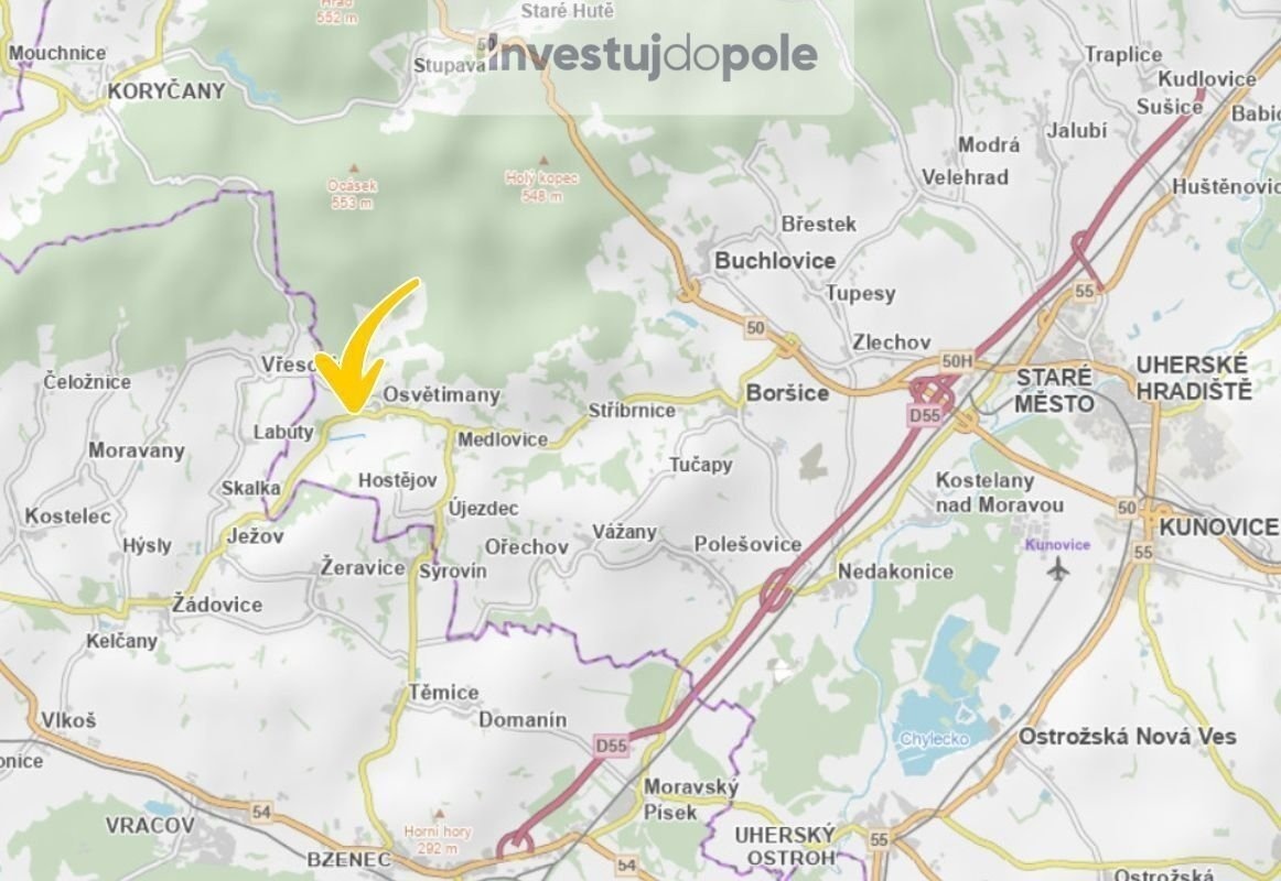 Prodej pole v k.ú. Osvětimany, ev.č. 2025-08-06-1 - 8
