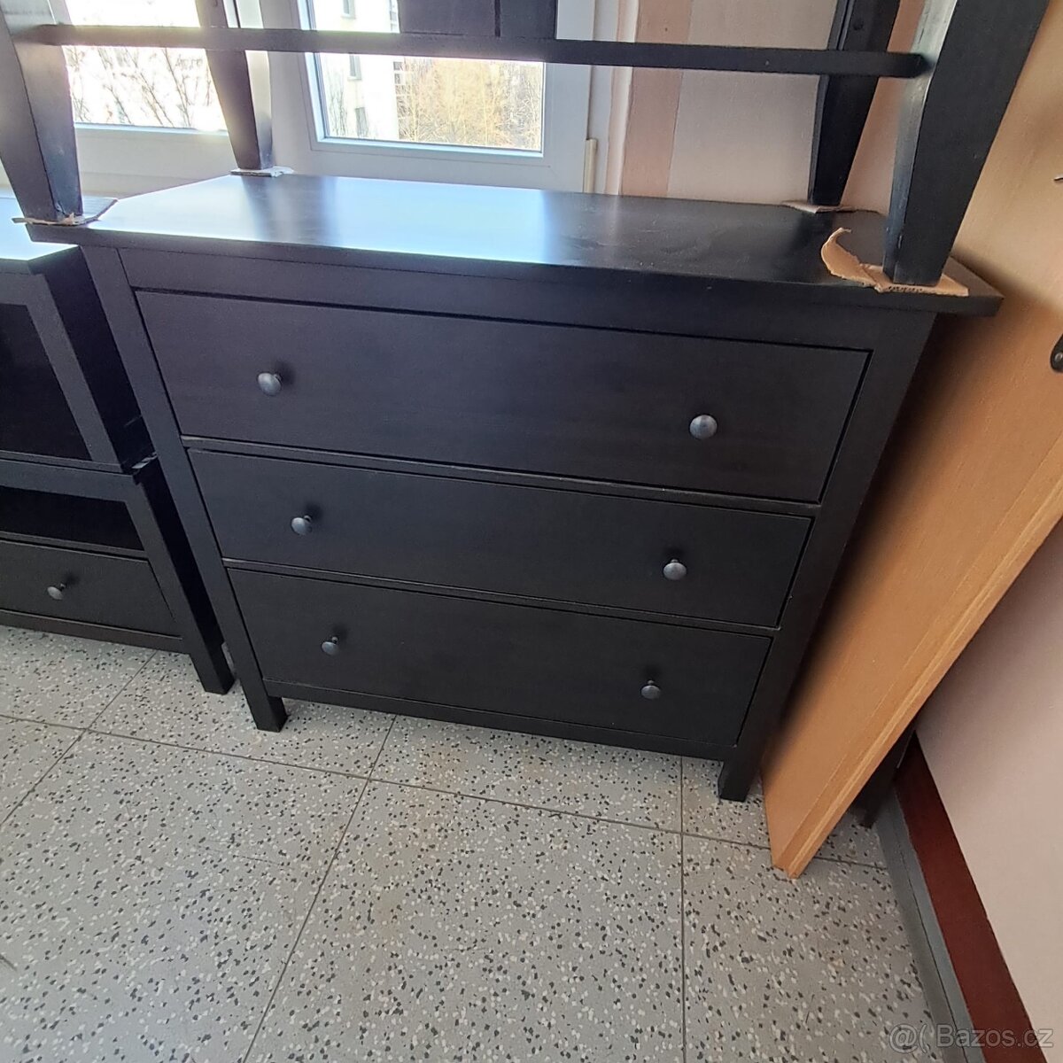 Ikea - nabytek Hemnes - cerno hnedy-set - 8