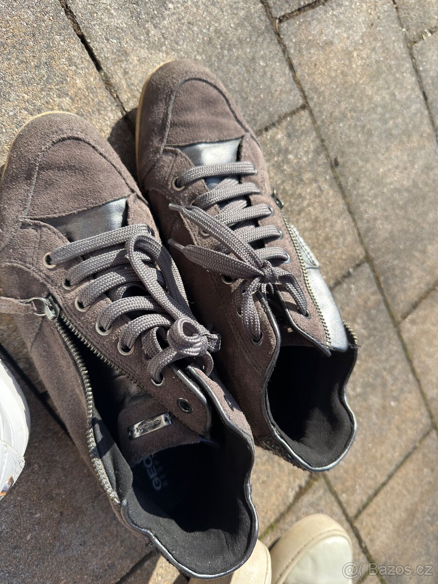 Boty jarní botasky Geox-Vagabond-Flexx - 8