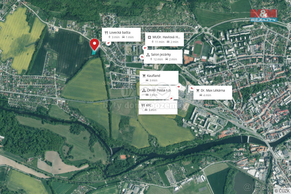 Prodej pozemku k bydlení, 3253 m², Dražejov u Strakonic - 8