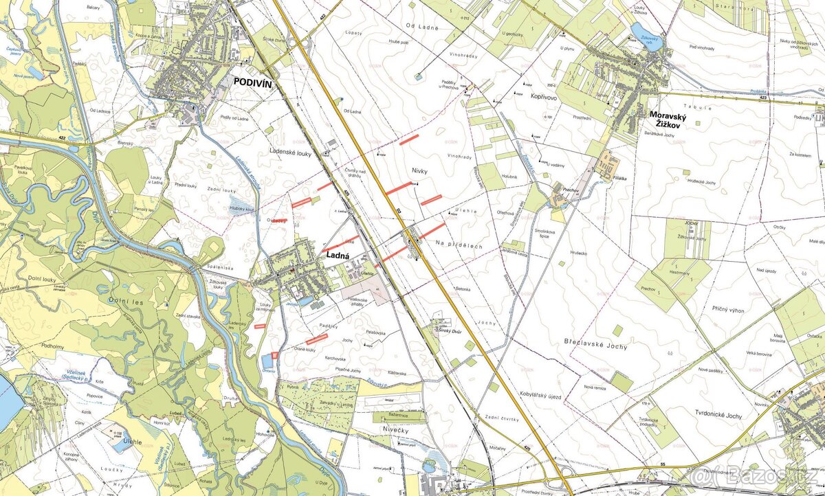 Zemědělská půda, prodej, Ladná, Břeclav - 8