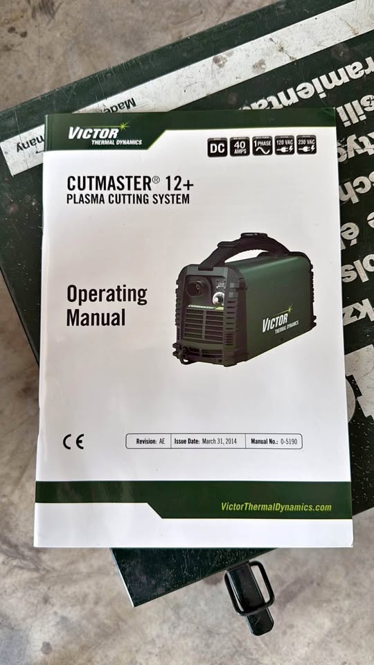 Plazmová řezačka Victor Thermal Dynamics Cutmaster 12+ - 8