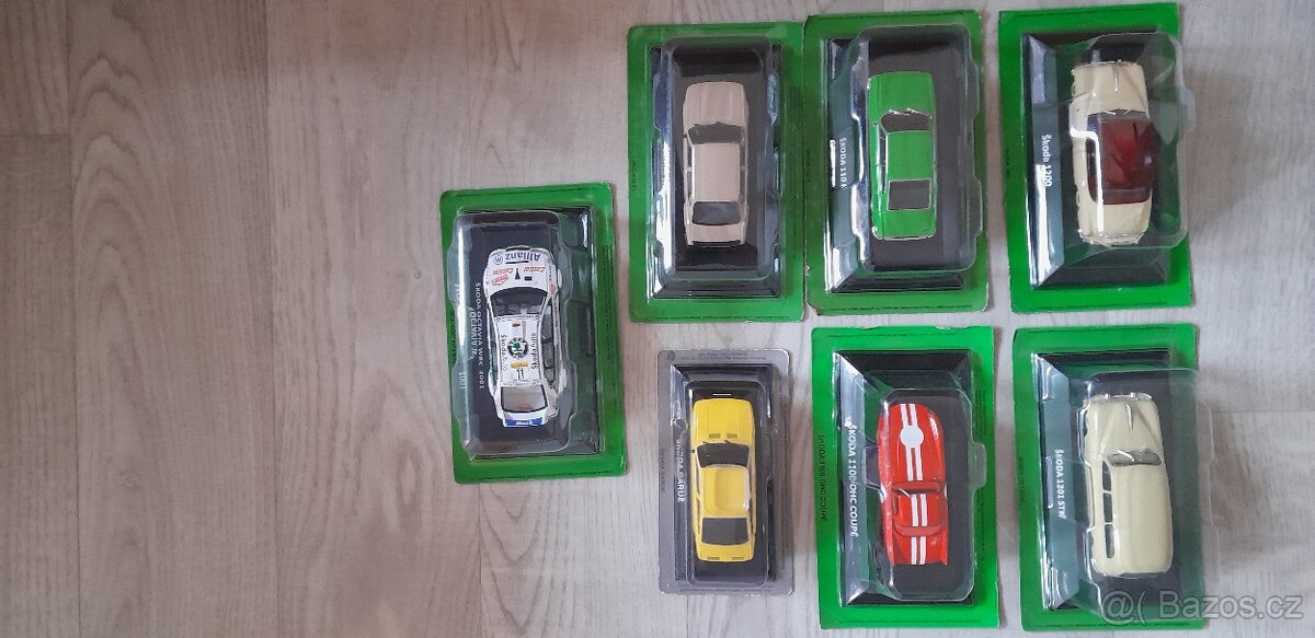 autíčka - modely Škoda DeA 1/43 + Hachette 1/24 - 8